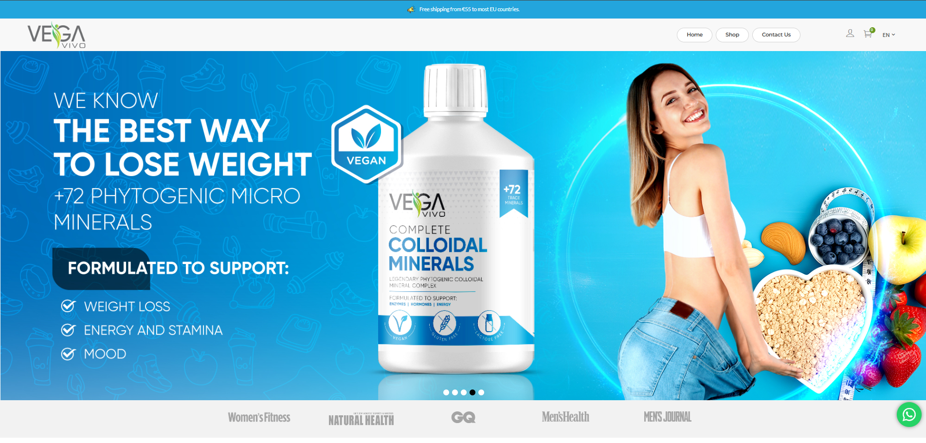 Vegavivo website